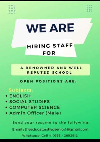 Subject Teacher (English)