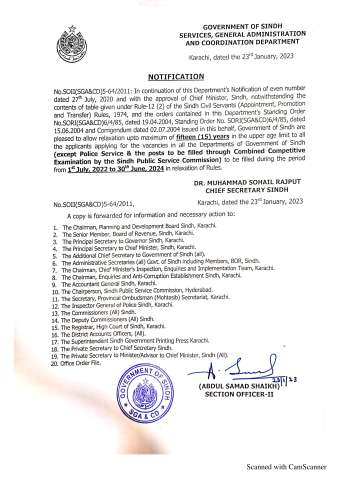 Budgets & Accounts Officer (BPS-16) @ Sindh Public Service Commission (SPSC)