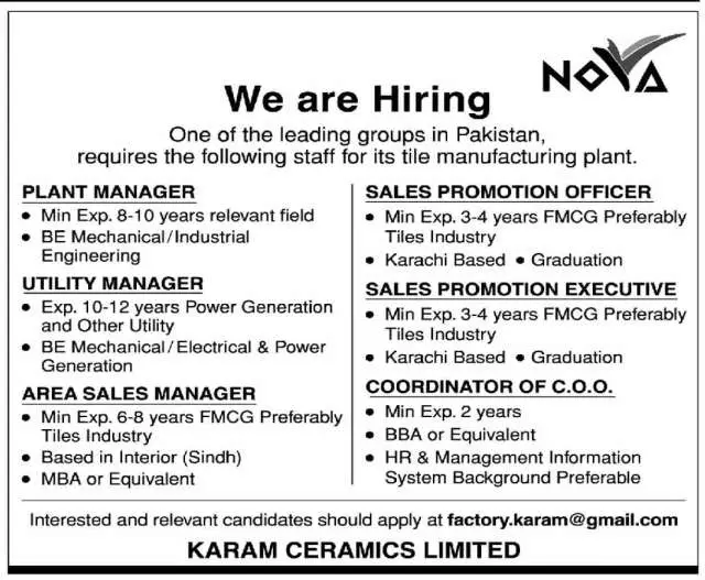 Sales Promotion Officer