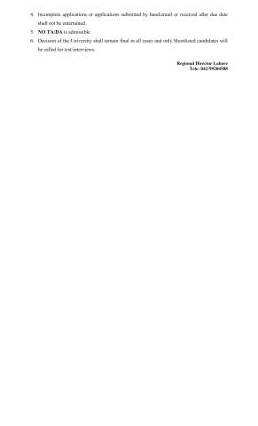 Senior Instructor @ NUML University, Lahore Campus