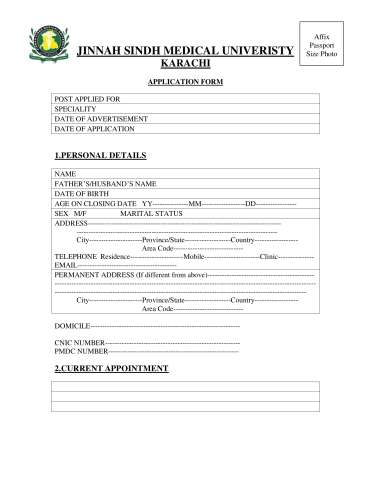 Professor (Emergency Medicine) @ Jinnah Sindh Medical University