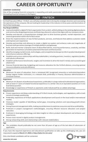 CEO - FINTECH