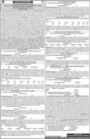 Assistant Investigating Officer (BPS-14)