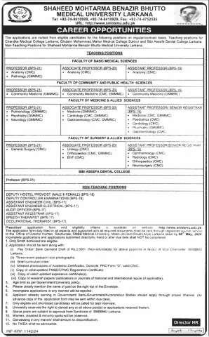 Assistant Professor (BPS-19)- Paediatrics (CMC)