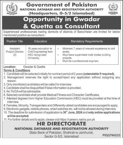 Assistant Project Director