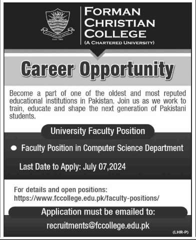 Faculty Position