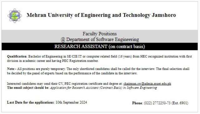 Research Assistants (RAs)