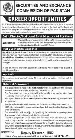 Additional Joint Director